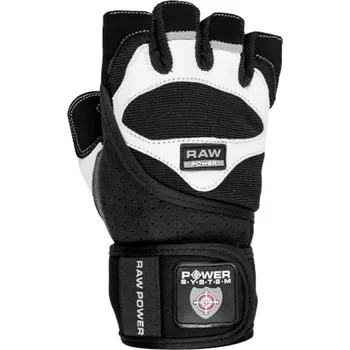 Fitness rukavice Raw Bílé Vel. XL