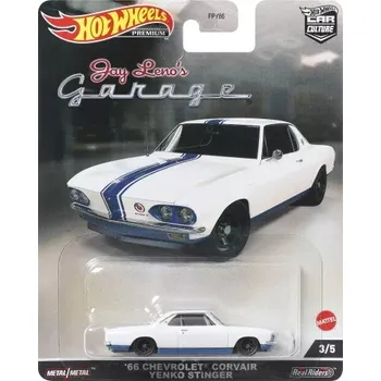 auto na autodráhu Toys Hot Wheels Premium Car Culture Jay Lenos Garage 66 Chevrolet Corvair Yenko Stinger