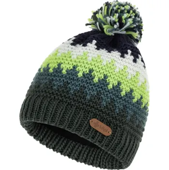 Pokrývka hlavy Kilpi pánská zimní pletená čepice Skal-M Barva: tmavě zelená, Velikost: Uni