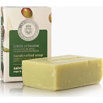 Mýdlo LA CHINATA Ručně Vyráběné Čisticí Mýdlo Šalvěj A Citronová Tráva