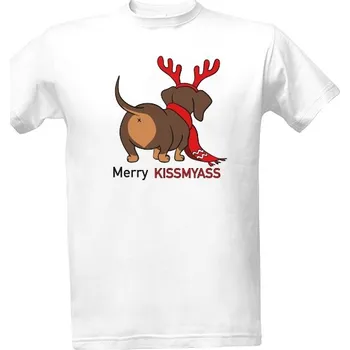 Pánská móda Tričko s potiskem Jezevcik prcina pánské