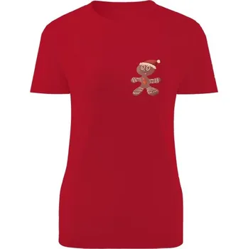 Dámské tričko Tričko s potiskem Perníčkové Vánoce dámské