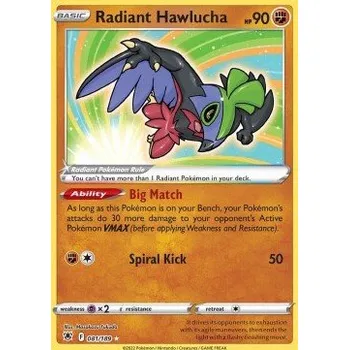 Karetní hra Pokémon ASR 081/189 Radiant Hawlucha - Astral Radiance