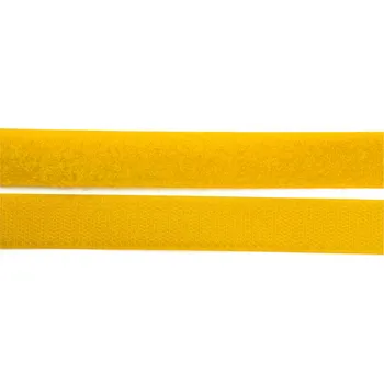 Pro Háčkování Suchý zip, 20 mm, komplet žlutý