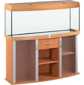 Akvárium Akvarijní komplet Diversa LED MODERN 240L vypouklý Varianta: bílá