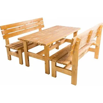 Zahradní sestava Deokork Tea 1 + 2 světle hnědá