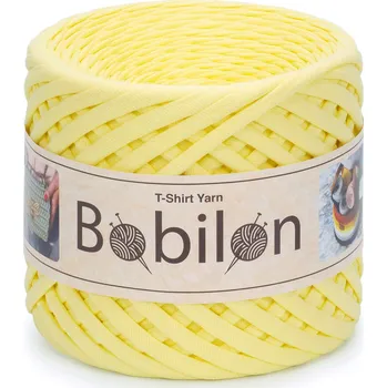 Příze špagáty Bobilon Micro 3 - 5 mm Lemon