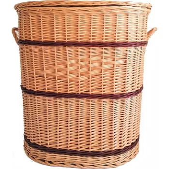 Koš na prádlo Proutěný koš na prádlo větší