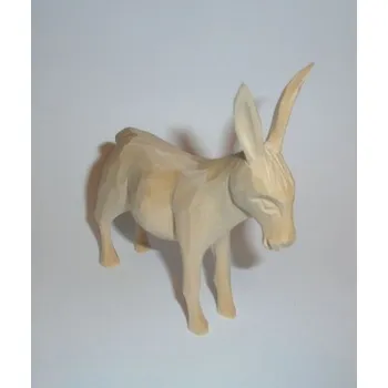 Vánoční dekorace Osel - varianta 2