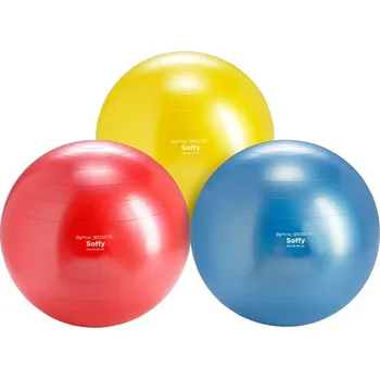 Gymnastický míč Soffy měkký hrací míč 45 cm - Gymnic Barva: Žlutá