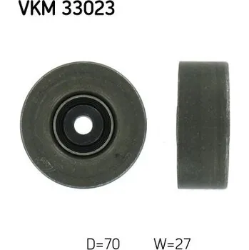 Vratná/vodicí kladka, klínový žebrový řemen SKF VKM 33023