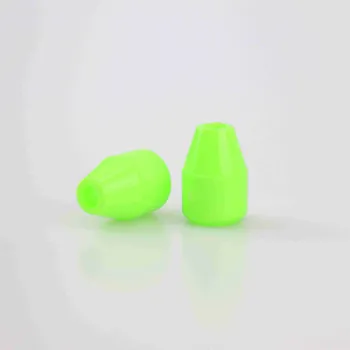 VTC Koncovka na šňůry neon tmavší zelená