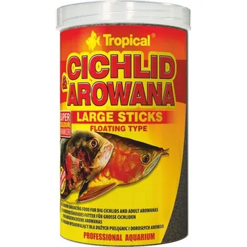 Krmivo pro rybičky TROPICAL Cichlid/Arowana Large Sticks 5 l/1,5 kg