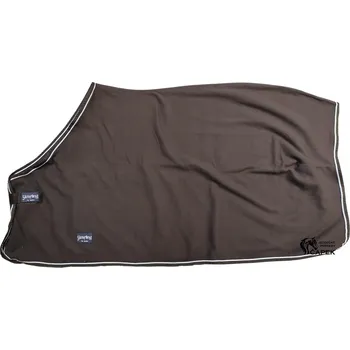 Vybavení pro koně Odpocovací deka Equiline -PRESTON YEARLING- - Hnědá - 135cm
