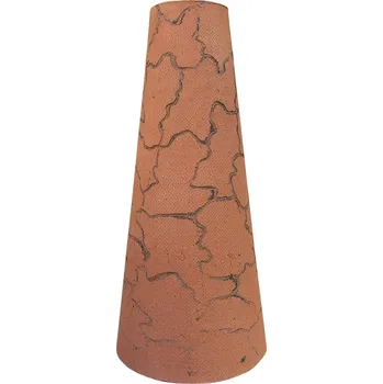 Osvětlení do terária Keramický kryt velký červenohnědý E27