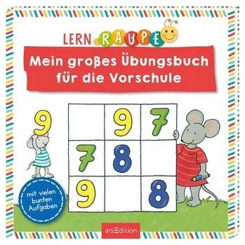 První čtění Lernraupe - Mein großes Übungsbuch für die Vorschule - Corina Beurenmeister