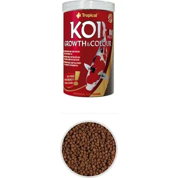 Krmivo pro rybičky TROPICAL Koi Growth and Colour M 10L / 3,5kg