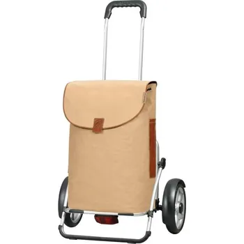 Nákupní taška Nákupní taška na kolečkách Andersen Royal Shopper Plus Saira béžová, 55l
