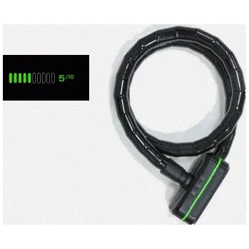 Zámek na kolo AB zámek lank. Citadel CA80/15/KB klíč