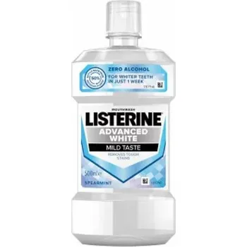 Ústní voda Listerine Advance White Mild Taste 500 ml