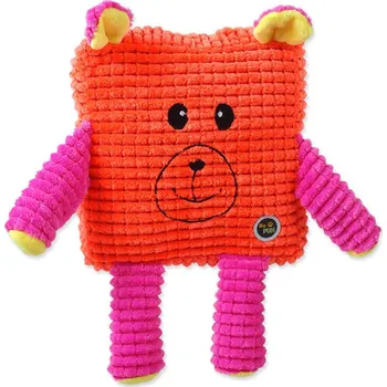 Hračka pro psa Be fun Hračka BF CALYPSO senior čtverec oranžový 17,5cm