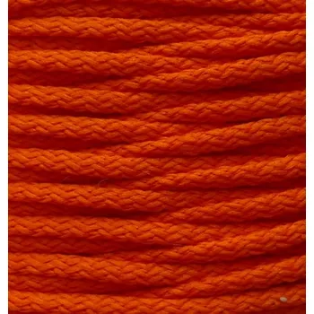 Příze Pro Háčkování Šňůry PES 08 tmavší oranžové