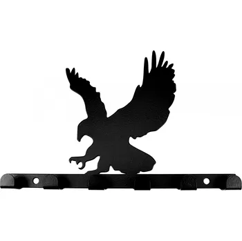 Věšák Pro Háčkování Kovový věšák černý - orel