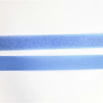 Pro Háčkování Suchý zip, 20 mm, komplet světle modrá