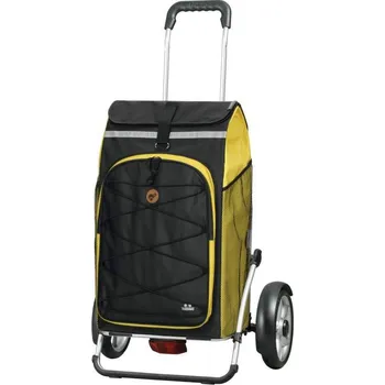 Nákupní taška Nákupní taška na kolečkách Andersen Royal Shopper Plus Fado 2.0 žlutá, 74l