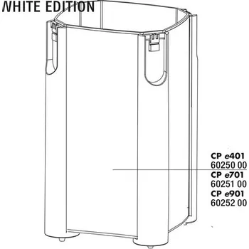JBL filtrační nádoba e901 bílá
