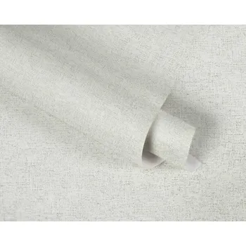 Tapeta P492440109 A.S. Création vliesová tapeta na zeď Styleguide Jung 2024 bílá s metalickým žíháním, velikost 10,05 m x 53 cm