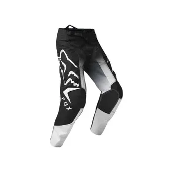 Moto kalhoty MX kalhoty FOX 180 Leed Pant Black White 2023, Velikost 36
