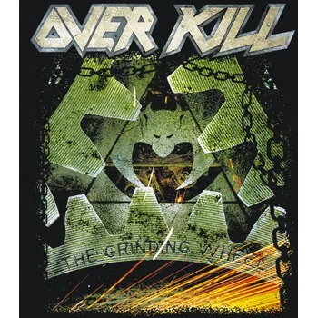 Nášivka nášivka na záda, zádovka Overkill - The Grinding Wheel