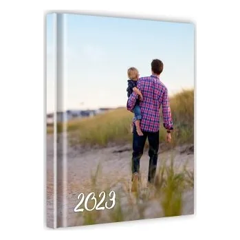 Diář Týdenní laminovaný diář s potištěnými deskami (342x242)