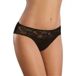 Gabidar Bavlněné dámské bokové kalhotky s krajkou 56 černé Velikost: XL