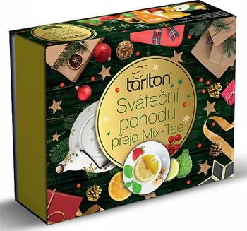 Čaj Tarlton Sváteční pohoda Assortment Green Tea vánoční 60x 2 g