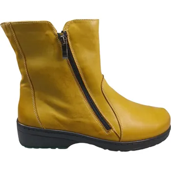 Dámská zdravotní obuv S 2047/Z - 133 zdravotní zimní dámská obuv ve žluté barvě 36