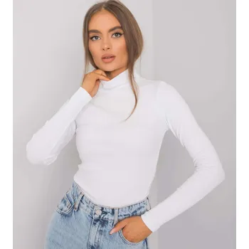 Dámské tričko Dámský žebrovaný rolák RV-BZ-7182.01P bílý L/XL