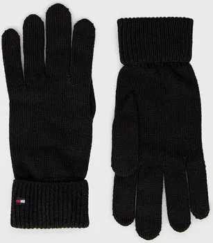 Rukavice Tommy Hilfiger rukavice s kašmírem AW0AW13904 černé uni