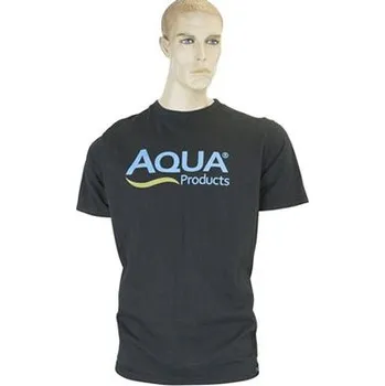 Pánské tričko Aqua Products Aqua Tričko Classic T-shirt Black 3XL Velikost: 3XL