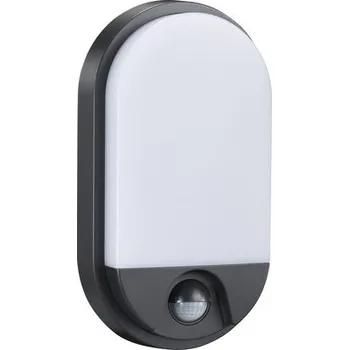 Venkovní osvětlení LED venkovní nástěnné svítidlo Darja IP54 10 W 800 lm 4000 K šedé se senzorem pohybu