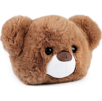 Kabelka Dětská kožešinová kabelka medvídek hnědý 770954