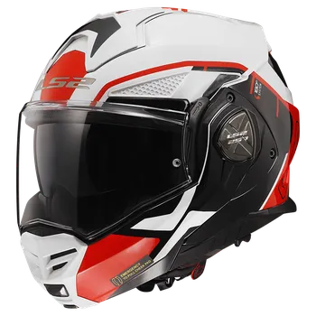 Helma na motorku LS2 FF901 ADVANT X METRYK WHITE RED-06