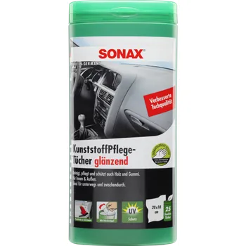 Sonax - Germany Sonax Čistící ubrousky na plasty - plastový obal 25ks 412100