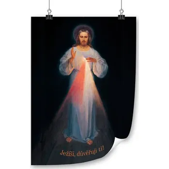 Podložka pod nábytek Plakát - Obraz Božího Milosrdenství - 01 (A3)