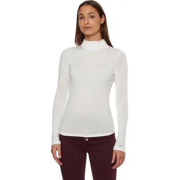 TOMMY HILFIGER DÁMSKÝ ROLÁK SLIM SOFT TENCEL ROLL NECK TOP ECRU WW0WW36138 YBL Velikost: M