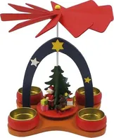 Vánoční dekorace Maxim 21524 vánoční kolotoč 20 cm