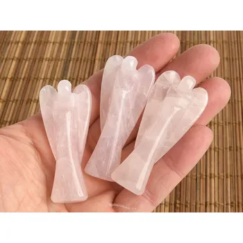 Přírodní kámen Růženín andělíček cca 55mm