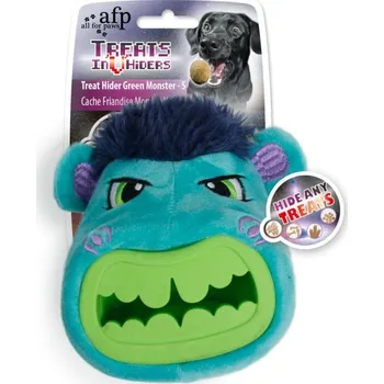 Hračka pro psa Plyšová hračka na pamlsky AFP Treat Hider Příšera – S