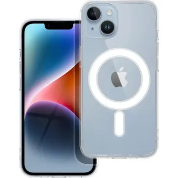Náhradní díl pro mobilní telefon Pouzdro silikon Apple iPhone 14 Magsafe kompatibilní transparentní